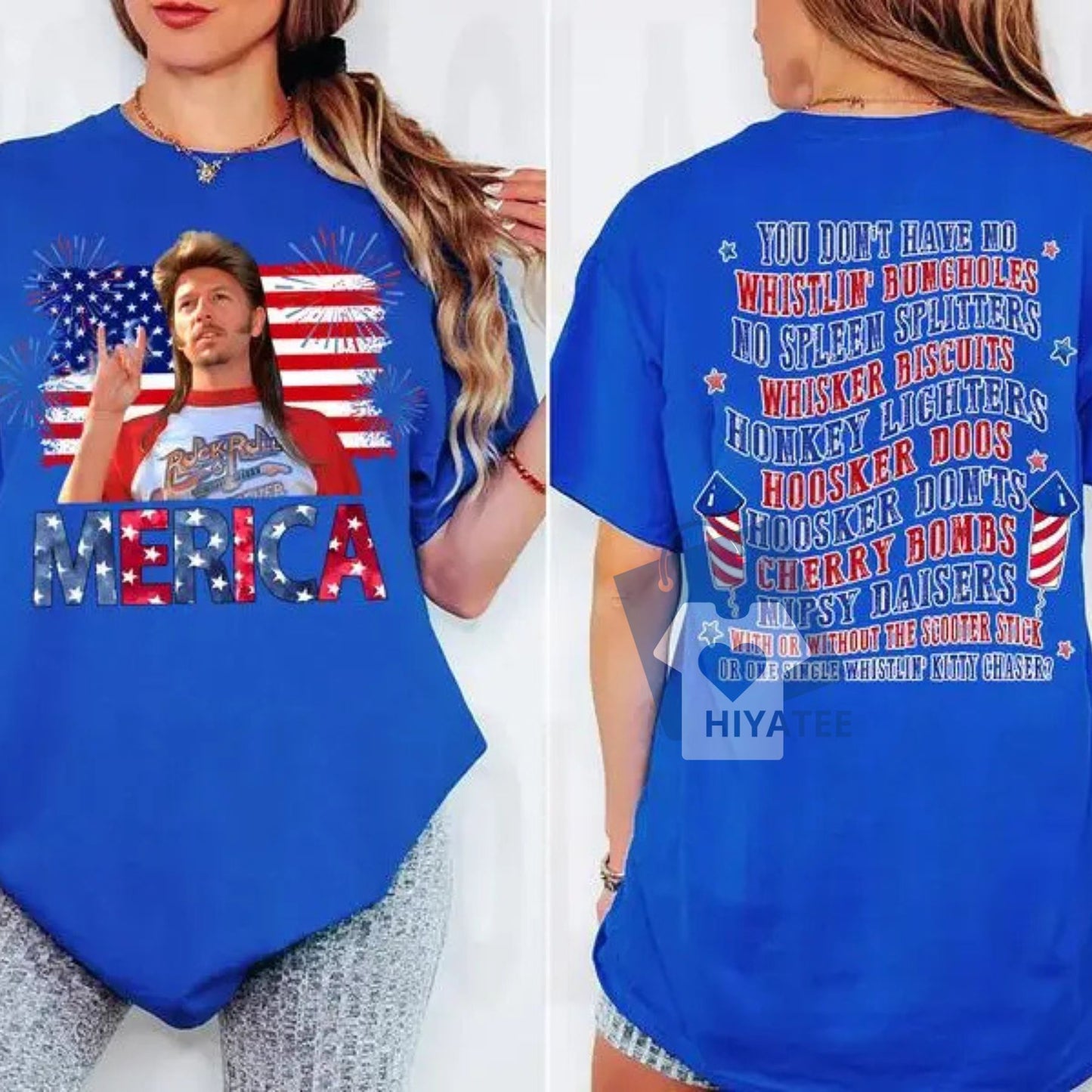 Joe Dirt ’Merica Tour – Funny 4th of July T-Shirt