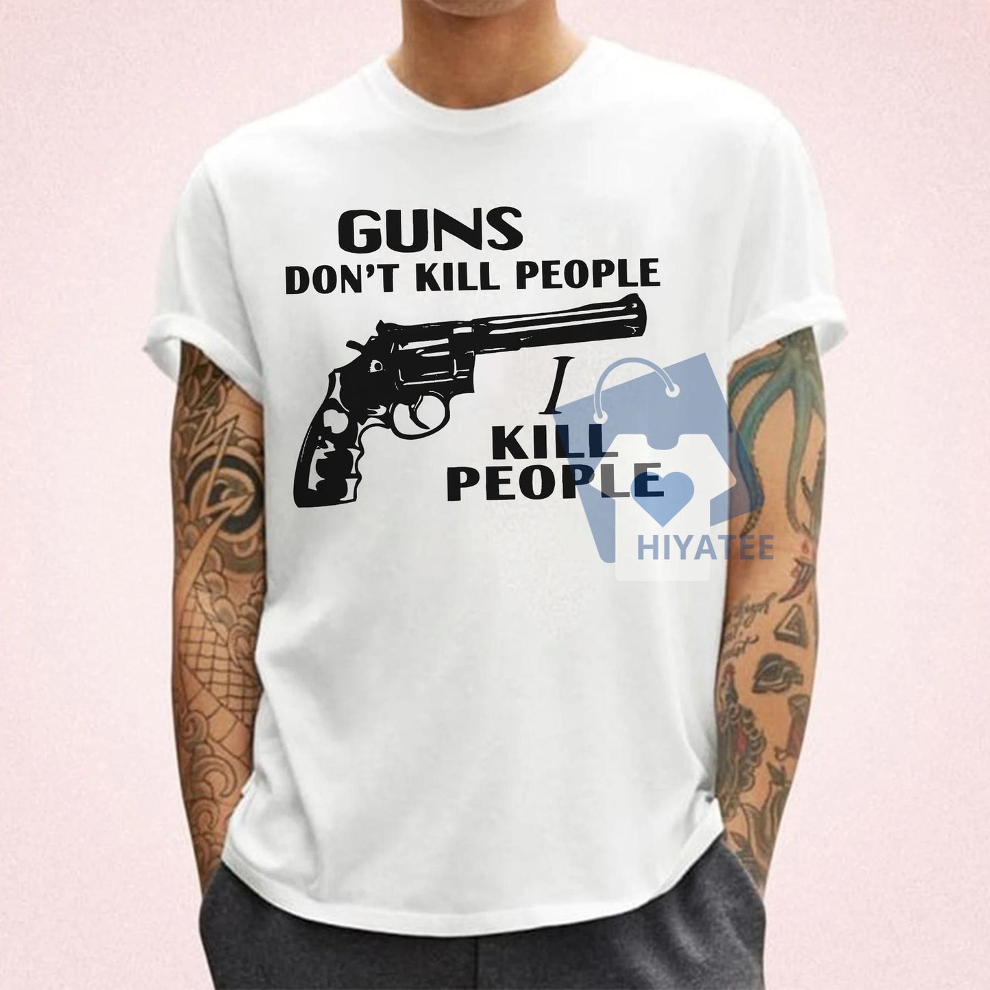 "People Don't Stand a Chance" Funny Quote Shirt – Inspired by Happy Gilmore, Dark Humor Tee
