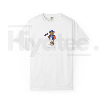 NYC Basketball Teddy Shirt – Retro Bear Graphic T-Shirt