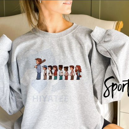 Stranger Steve and Seven Dwarfs Sweatshirt: Stranger Things Movie Pullover, Funny Holiday Mashup, Xmas Gift For Men