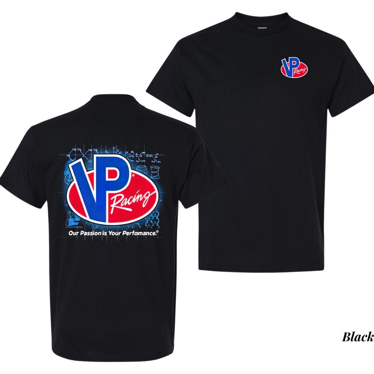 VP Racing Blueprint T-Shirt – Ultimate Racing Car Merch for Auto Enthusiasts!