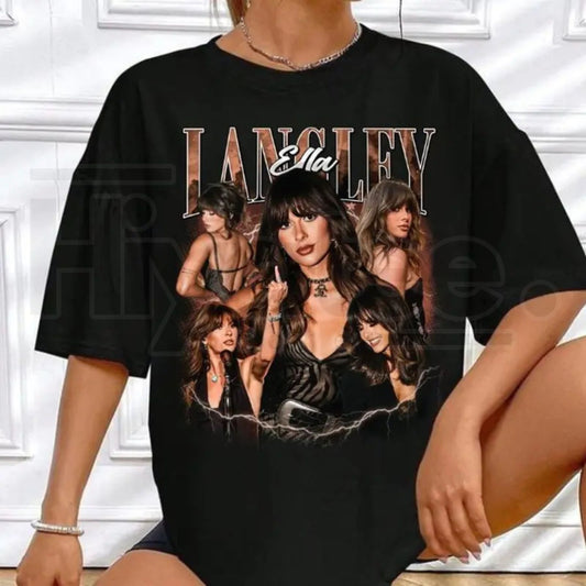 Vintage Ella Langley Bootleg Graphic Shirt – Country Music Fan Tribute Tee