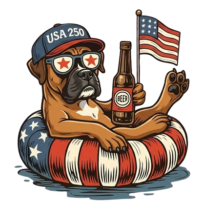 Comfort Colors® Funny 4th of July Dachshund Shirt – Patriotic 250th Anniversary Dog Lover Tee
