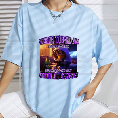 "Streets Made Me Despicable" – Funny Minion Humor Graphic Top