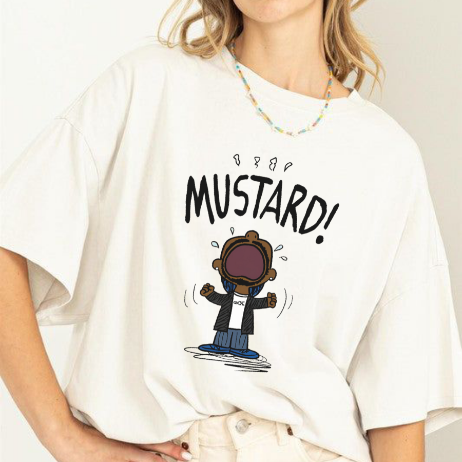 Mustard album T-shirt 2024 , the album of the year - Hiyatee