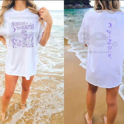 Comfort Colors 2-Sided Midnight Margaritas Shirt
