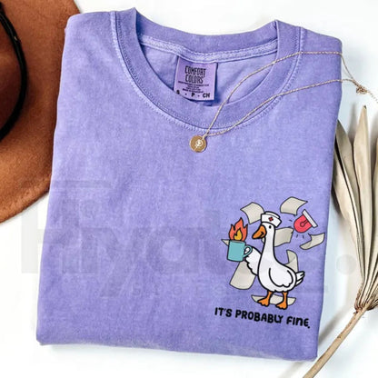 Comfort Colors Nurse Goose Shirt Funny Silly ER RN Practitioner Tee