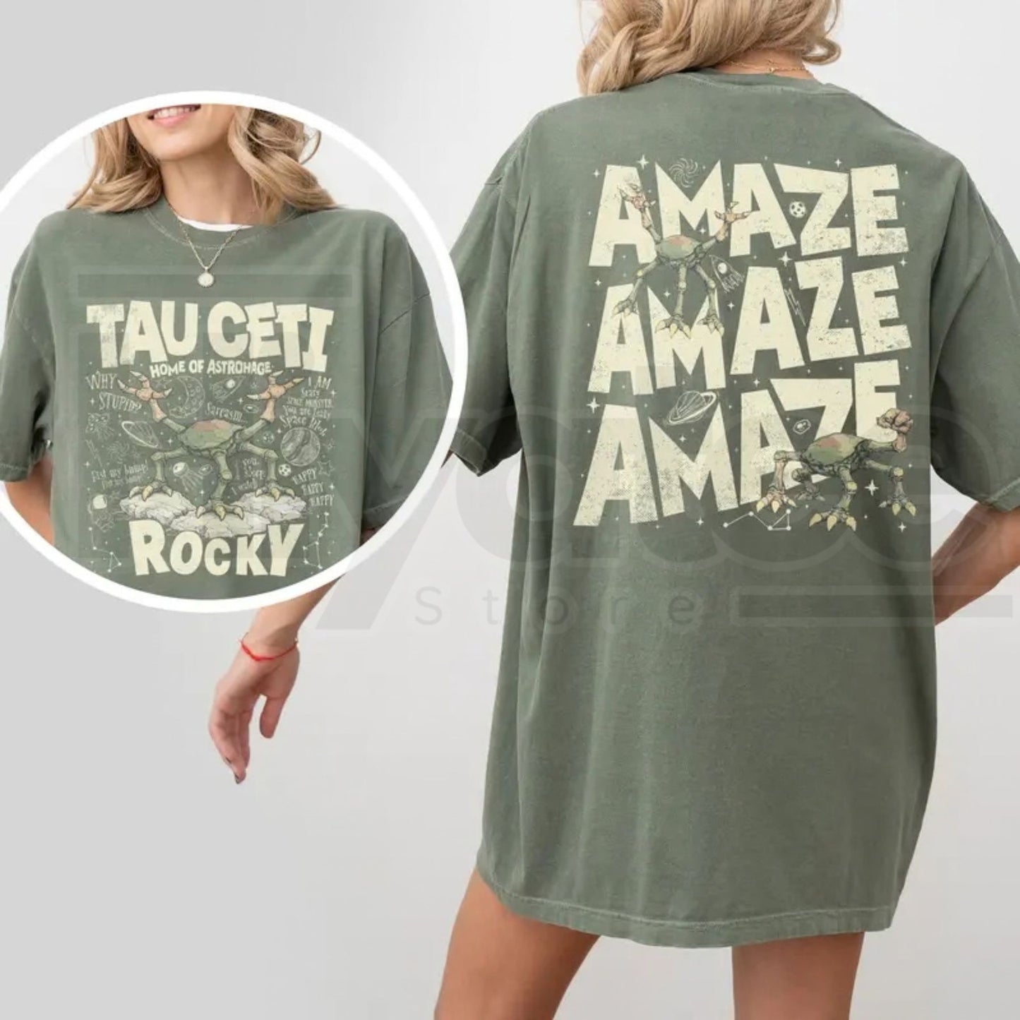 Comfort Colors® Rocky Tau Ceti T-Shirt – Project Hail Mary "Amaze Amaze Amaze" Jazz Hands Sci-Fi Gift