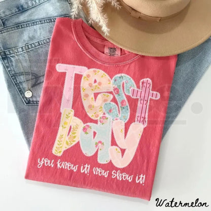 Comfort Colors® Test Day Shirt – Teacher State Testing T-Shirt, Testing Coordinator Life Tee