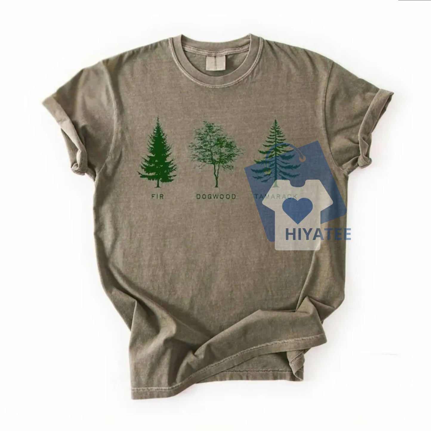 Fir, Dogwood, Tamarack – Subtle FDT Tree Shirt for Nature-Loving Rebels