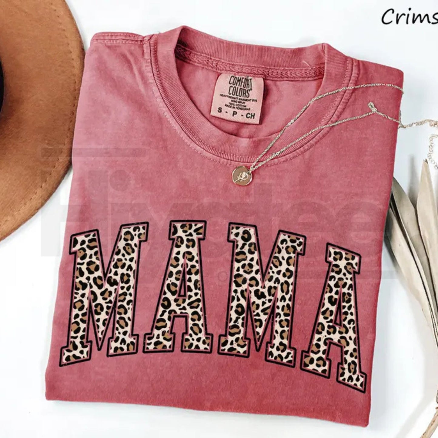 Comfort Colors® Leopard Mama Shirt – Trendy Mama Graphic Tee & Funny Mothers Day Gift