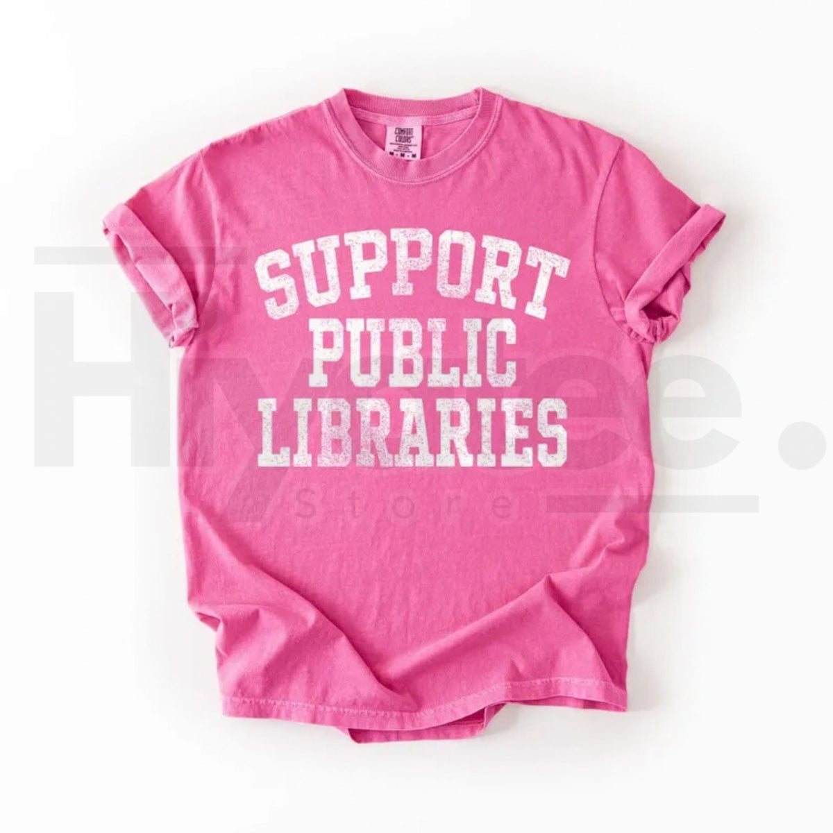Comfort Colors Library Support Public Libraries Librarian Tee