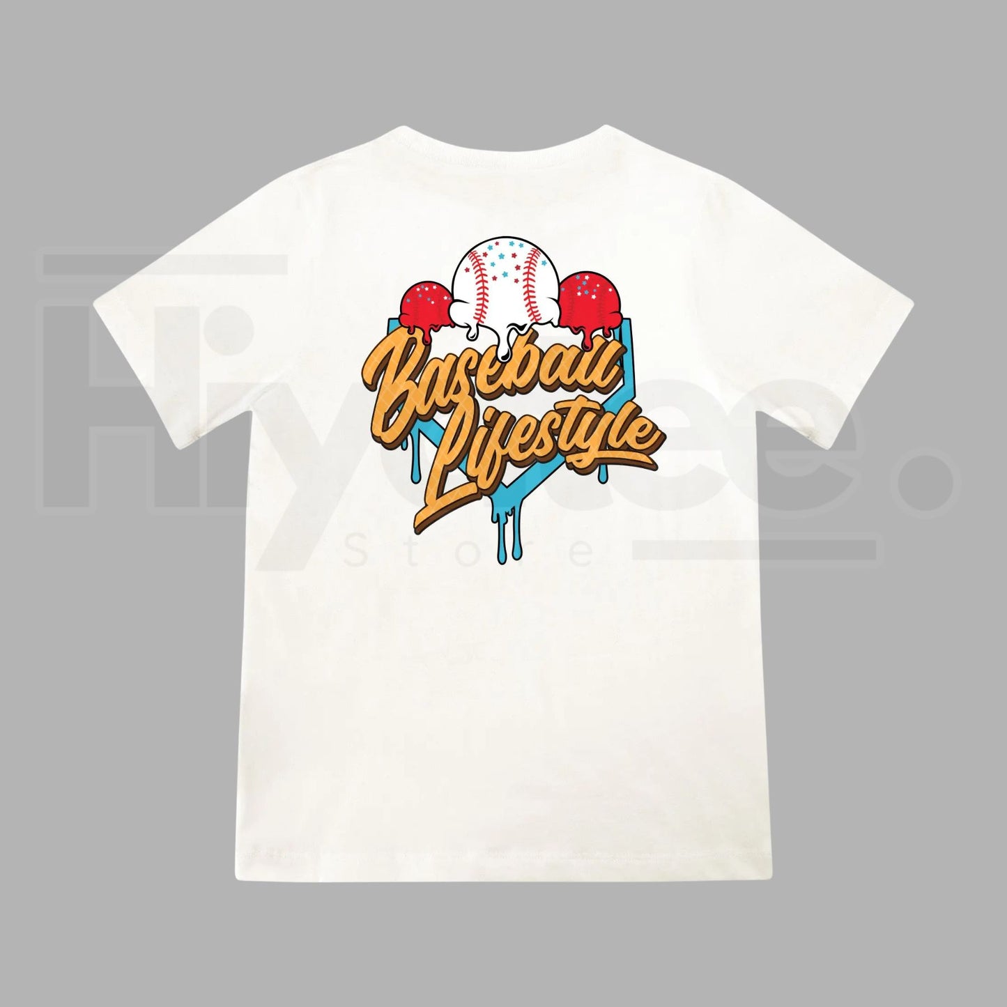 "Cotton Candy Dream" – Sweet Ice Cream Graphic Lightweight Youth Tee