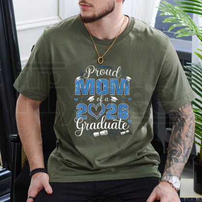 "Proud Mom of a 2026 Graduate" – Senior Year Celebration Graphic Top