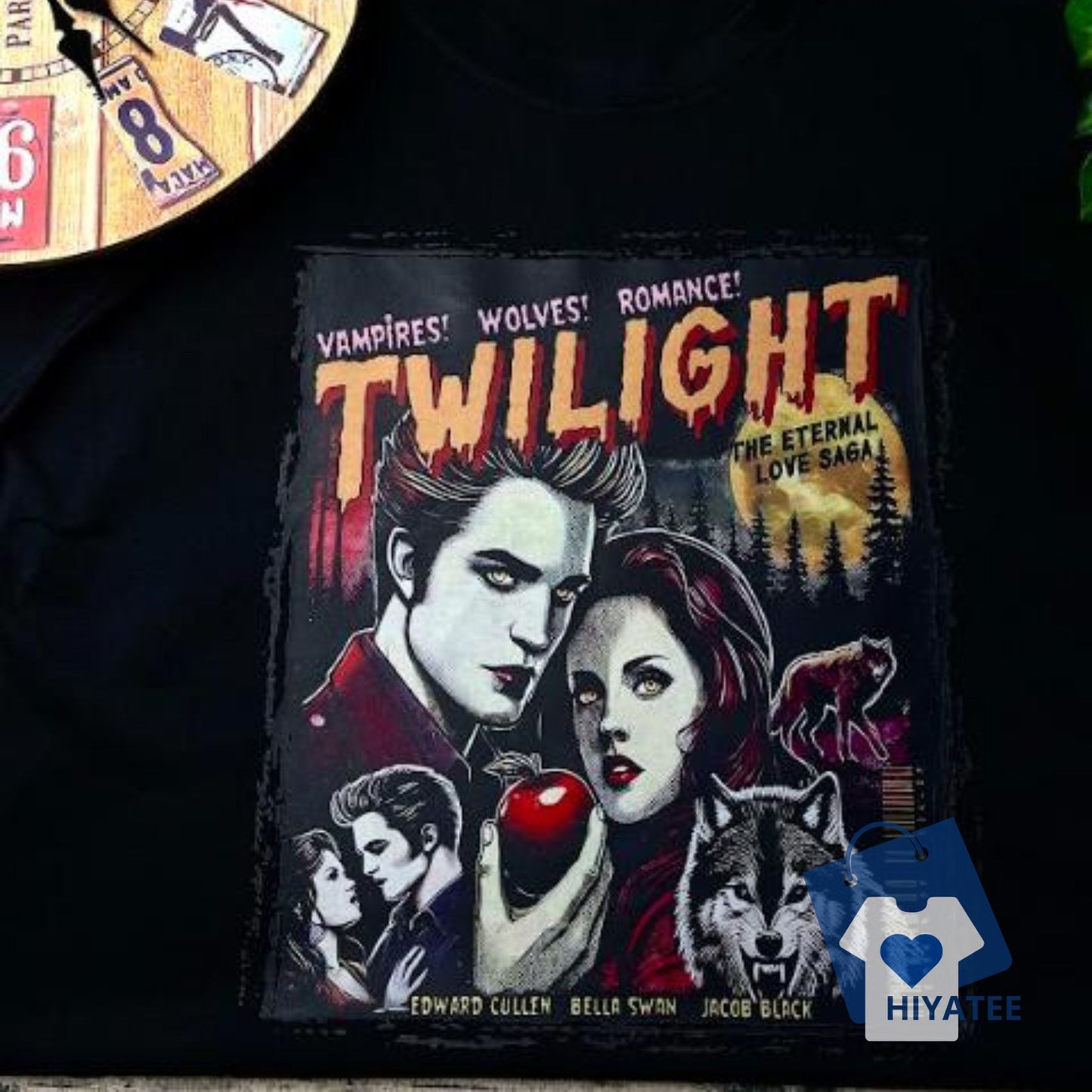 Limited Edition Twilight Vintage T-Shirt – Oversized Retro Tee for True Fans