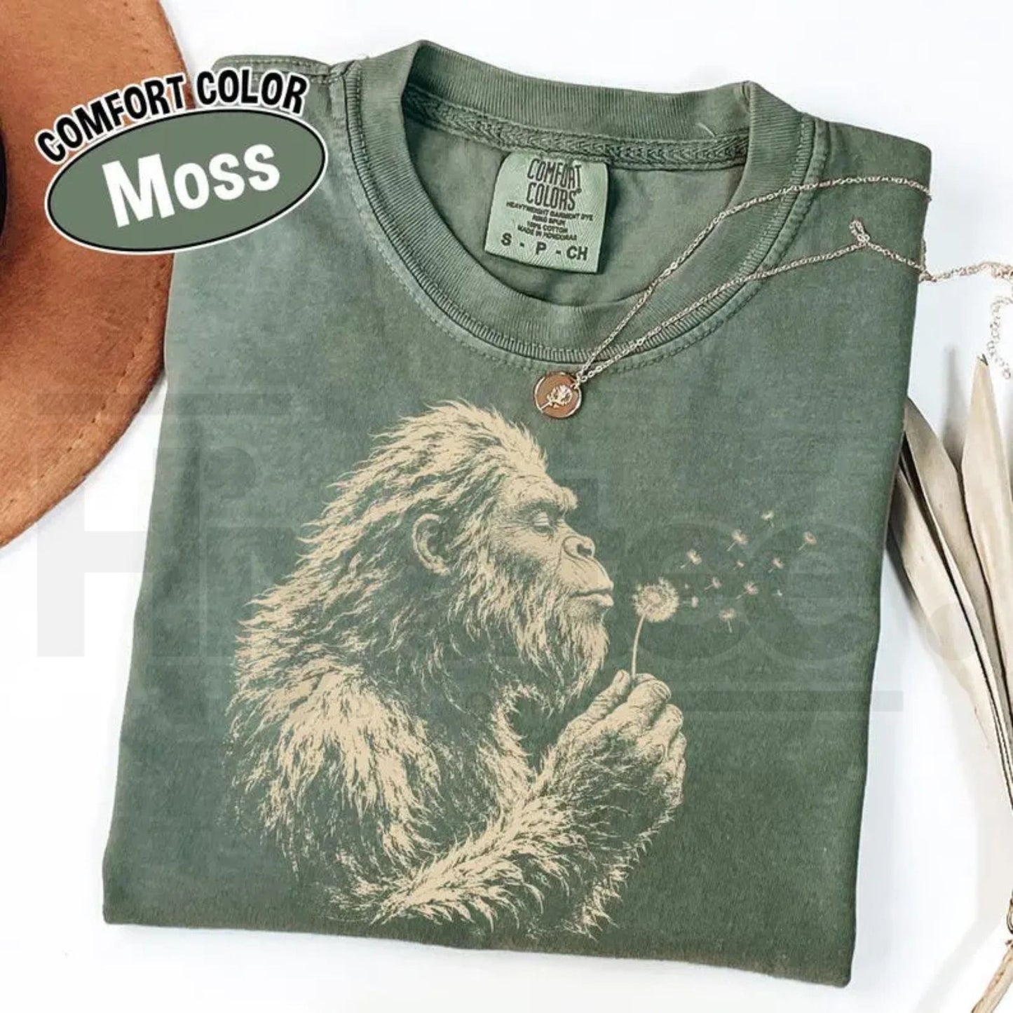 Comfort Colors Bigfoot Dandelion Nature Shirt