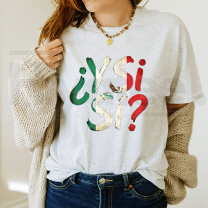 ¿Y Sí? Mexican Flag Grunge Soccer T-Shirt – Vintage Bootleg World Champion 2026 Graphic Tee