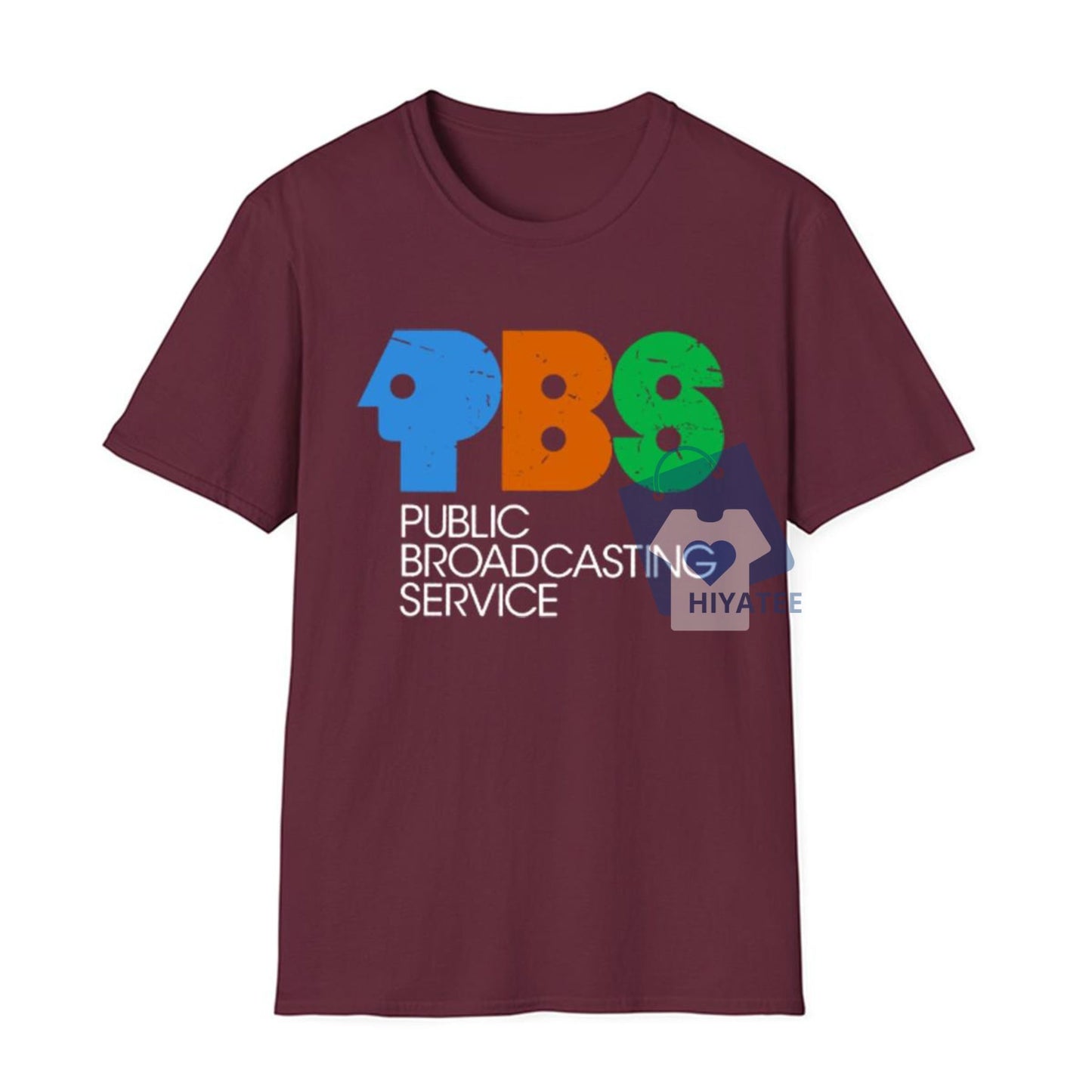 Vintage PBS T-Shirt – Retro 70s 80s Classic TV Tee for Public Broadcasting Fans