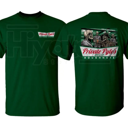 Private Pyle's Jelly Doughnuts Graphic T-Shirt – Patriotic Military Tee