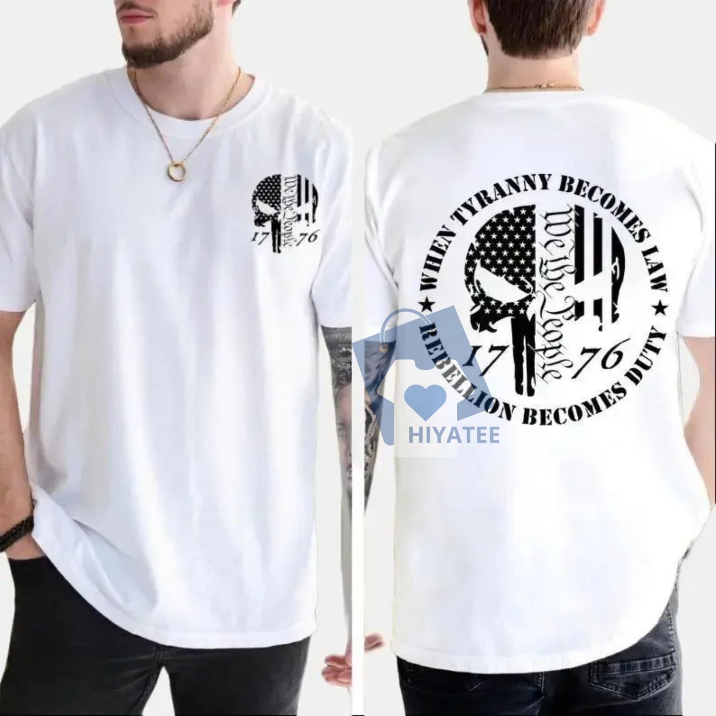 When Tyranny Becomes Law – We the People 1776 Unisex Tee