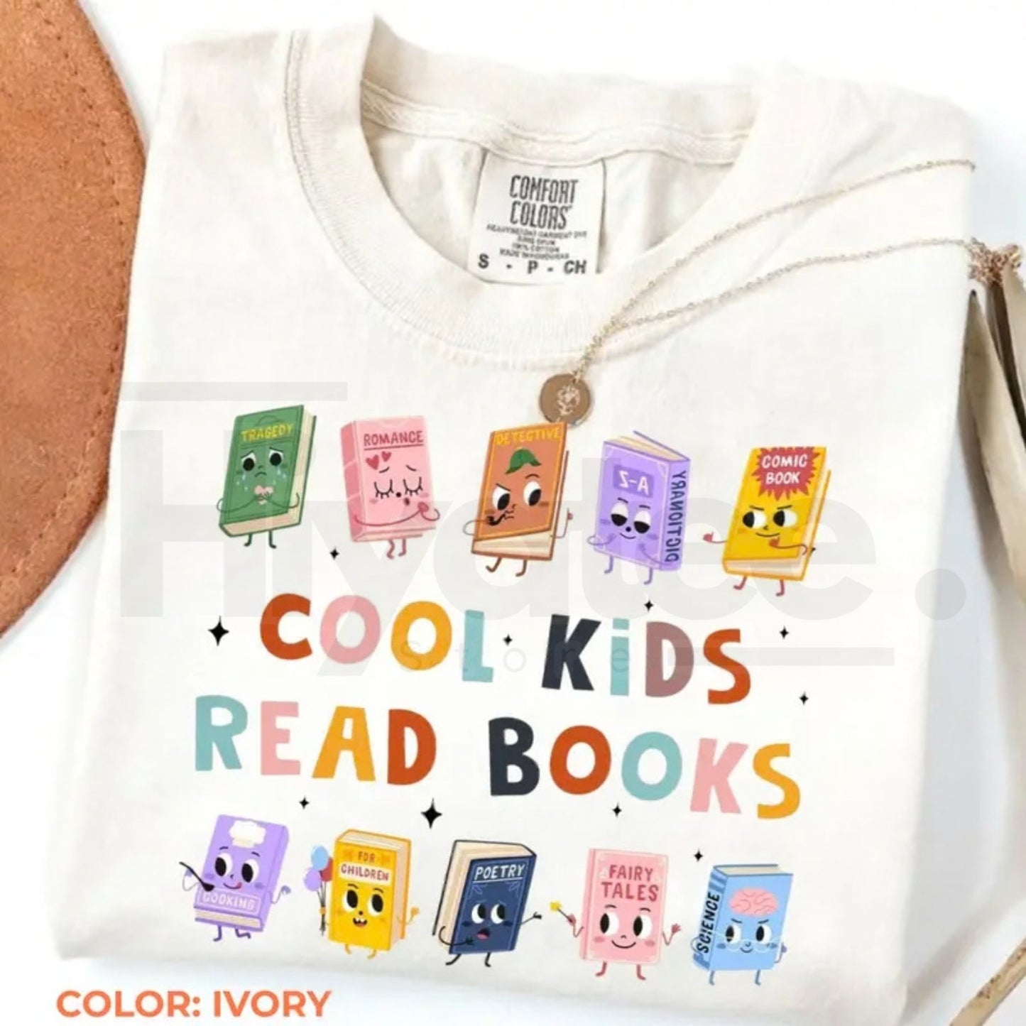 Cool Kids Read Books Shirt – Teacher & Librarian Gift, Kindergarten Reading Tee