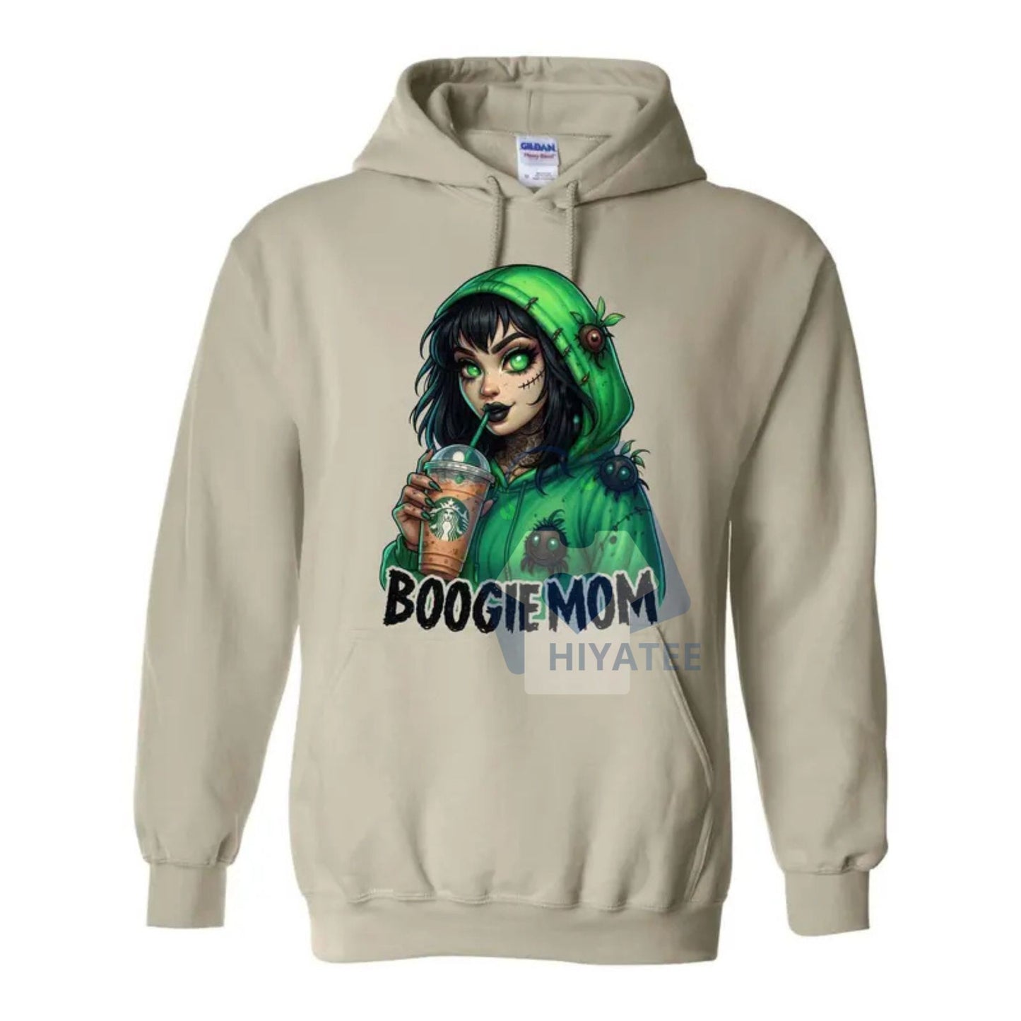 Spooky Mama Halloween Hoodie – Cool Mama Movies & Characters Graphic Sweatshirt, Gifts for Mom, Spooky Season Dailywear