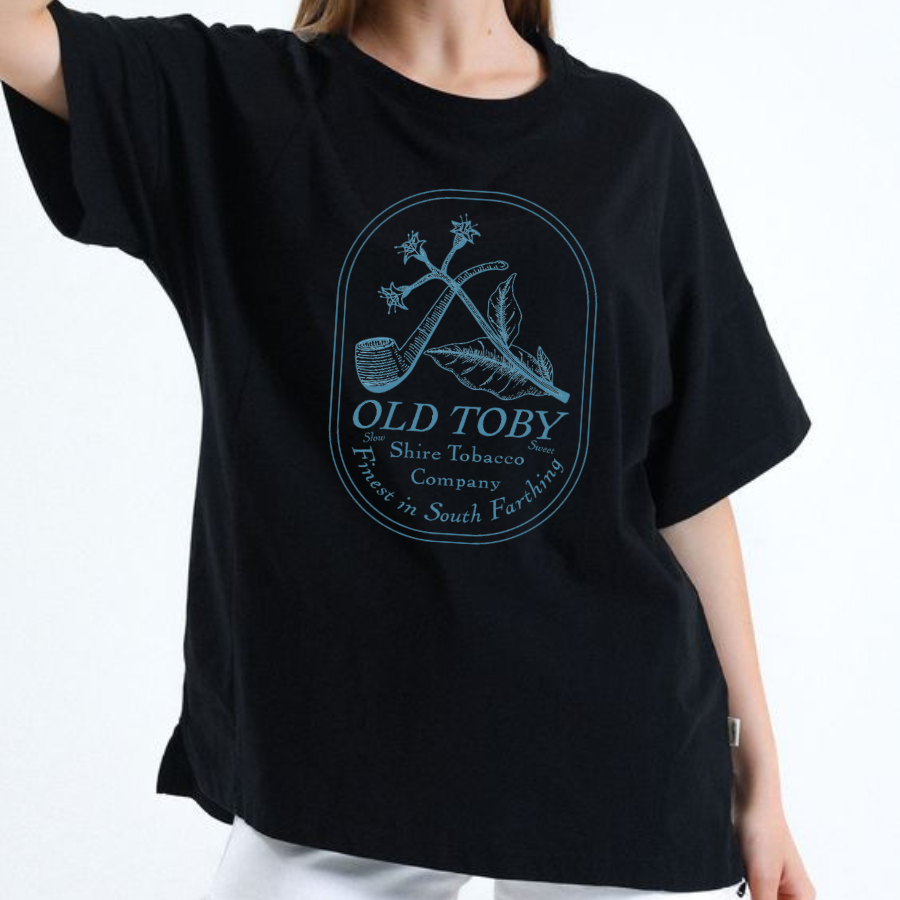 Old Toby Graphic T-Shirt – Vintage Lord of the Rings Inspired Design