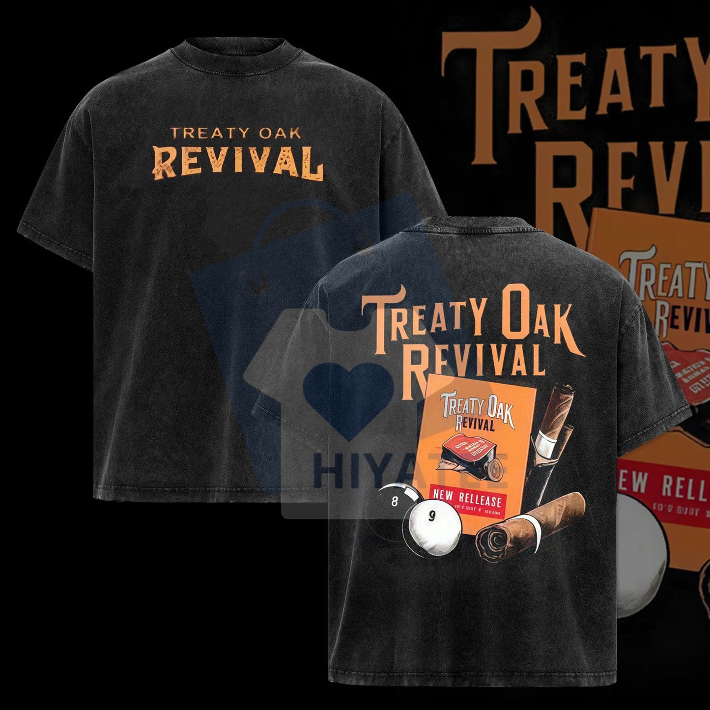 Treaty Oak Revival T-Shirt – Retro Rock Band Shirt, Vintage Music Graphic Tee