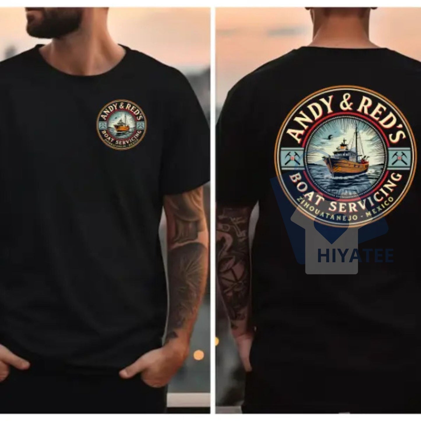 Andy & Red’s Boat Servicing T-Shirt – Shawshank Redemption Inspired Tee