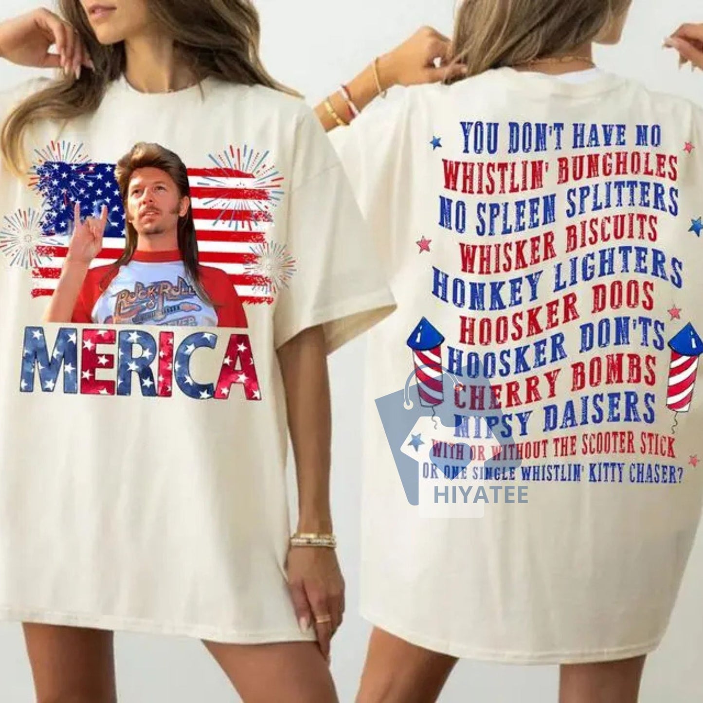 Joe Dirt ’Merica Tour – Funny 4th of July T-Shirt