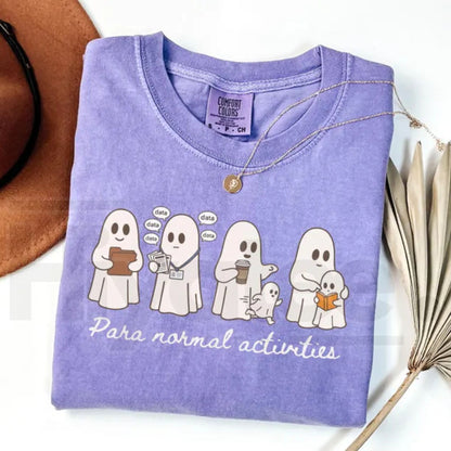 Paraprofessional Halloween Teacher Shirt Para Routine SpEd RBT Fall Gift Tee