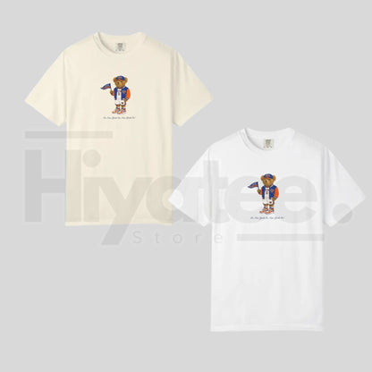 NYC Basketball Teddy Shirt – Retro Bear Graphic T-Shirt