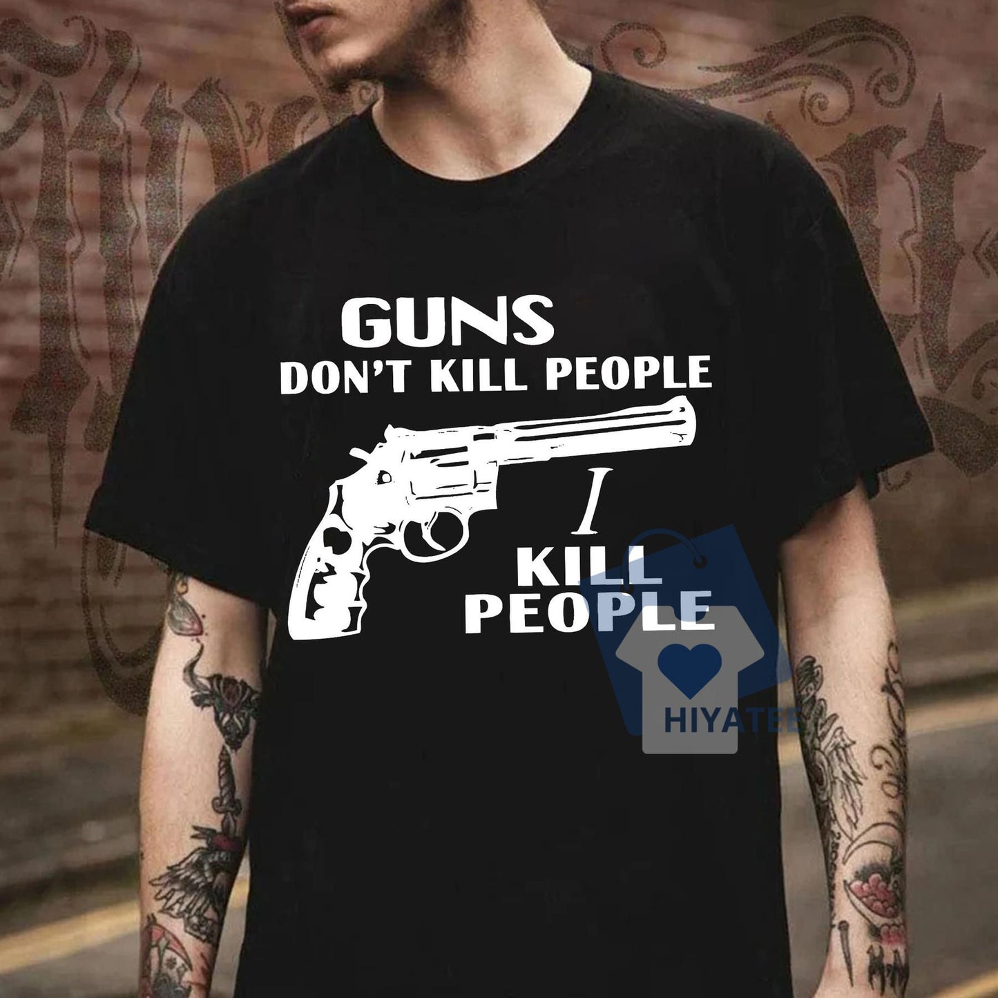 "People Don't Stand a Chance" Funny Quote Shirt – Inspired by Happy Gilmore, Dark Humor Tee