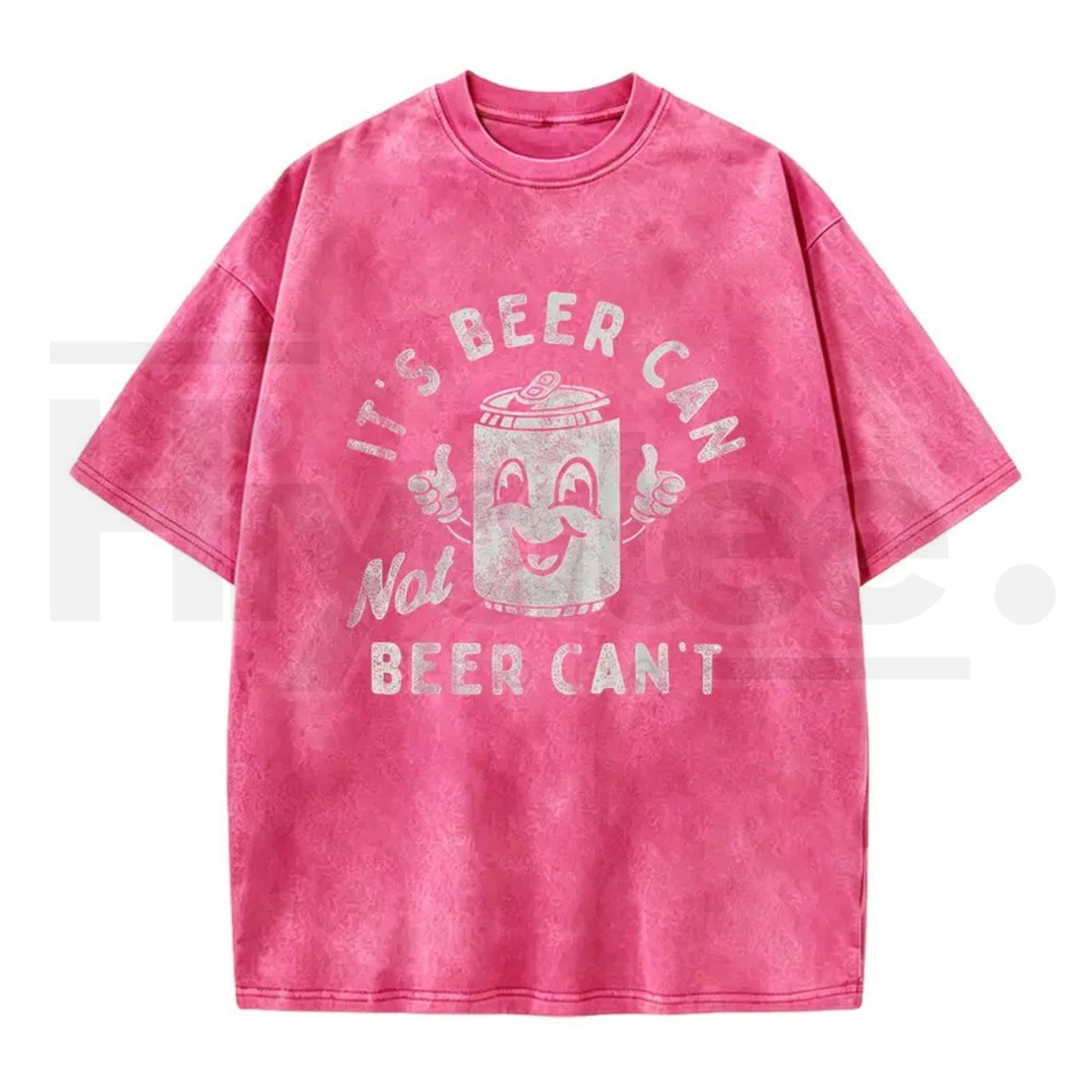 "Beer Can Not Beer Can't" Funny Pun T-Shirt – 180g Optimistic Graphic Tee
