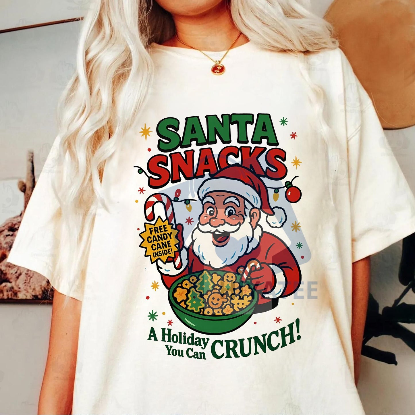 "Cereal Christmas Movies" T-Shirt – Retro Holiday Charm Tee
