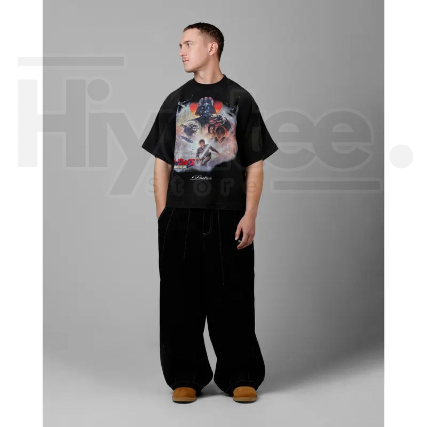 Loiter Star Wars Vintage T-Shirt – Retro Sci-Fi Graphic Tee