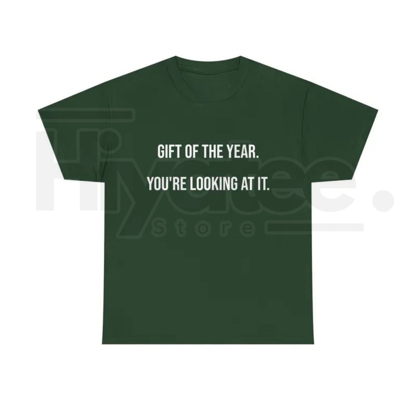 Gift Of The Year T-Shirt – Funny Father's Day Graphic Tee for Men