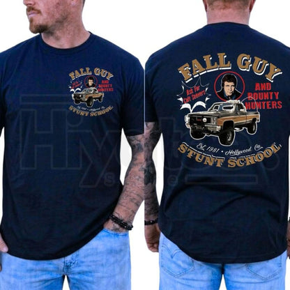 The Fall Guy Vintage T-Shirt – Retro 80s Action Movie Stuntman Graphic Tee
