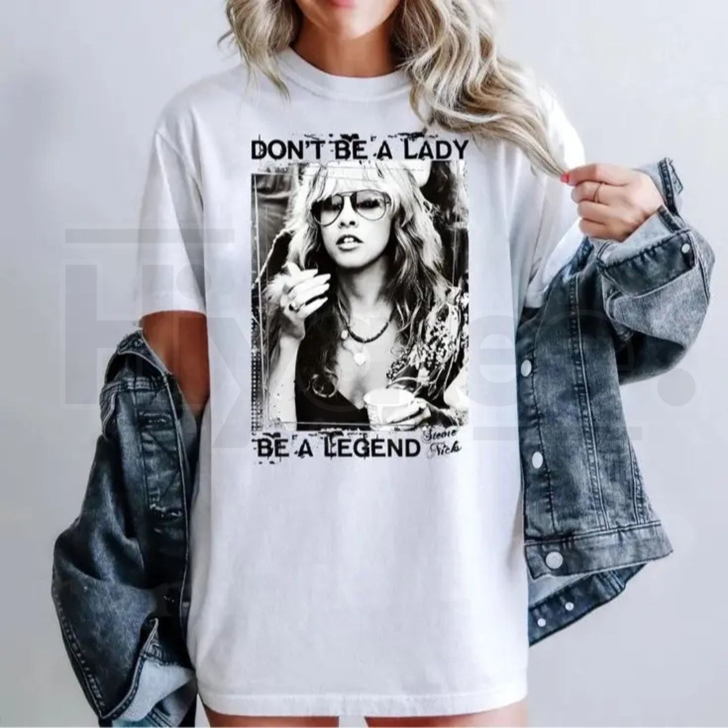 "Don’t Be A Lady, Be A Legend" – Stevie Nicks Vintage Music Top