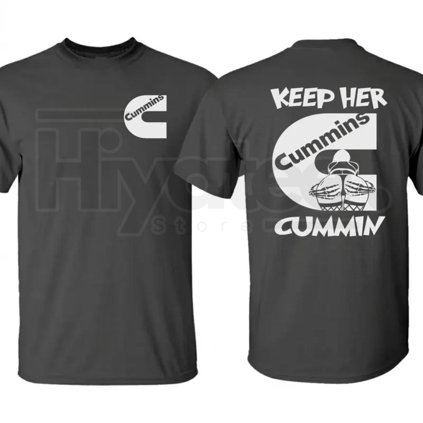 "Diesel Power" – Funny Retro Diesel Truck Streetwear Graphic Top