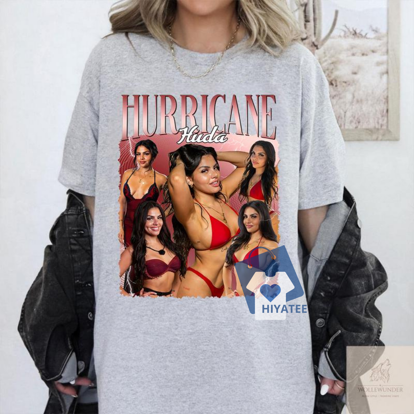 Huda Mustafa Hurricane T-Shirt – Love Island USA Quote Tee, Mamacita Gym Girl Shirt, Gift for Men & Women