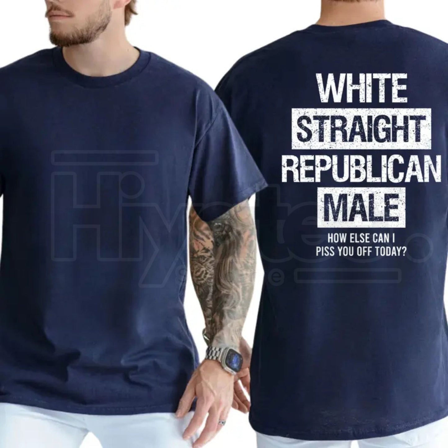 "White Straight Republican Male" – Classic Conservative Political Menswear