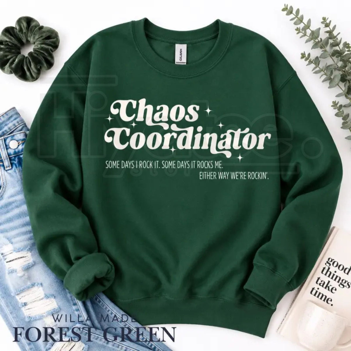 Chaos Coordinator Retro Sweatshirt – ESE Special Education Teacher Graphic Crewneck