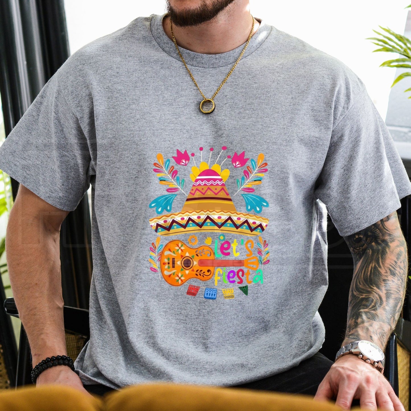 "Let’s Fiesta" – Vibrant Cinco de Mayo Mexican Celebration Top
