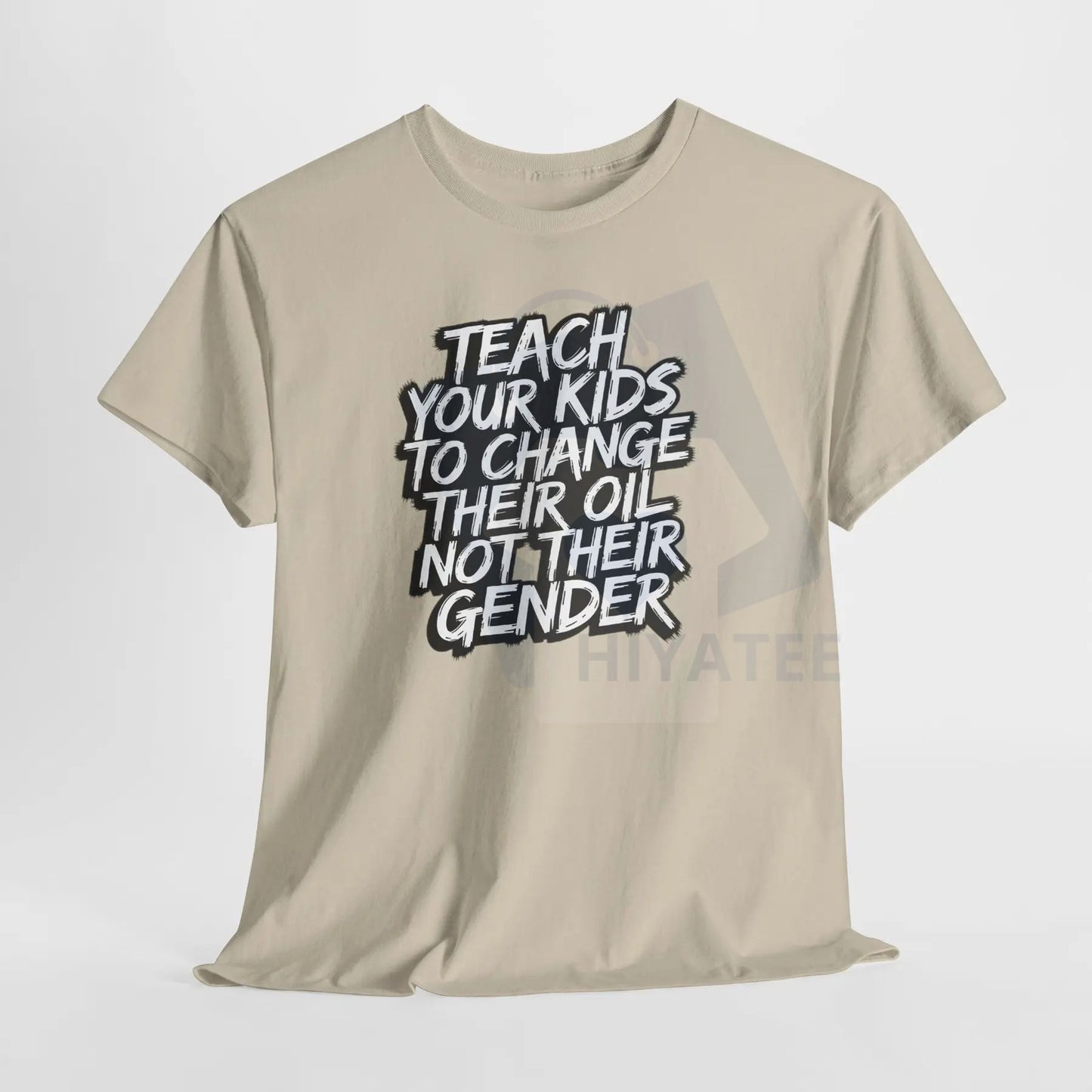 Funny Conservative Shirt – Teach Oil Not Gender Tee | Anti-Woke Humor