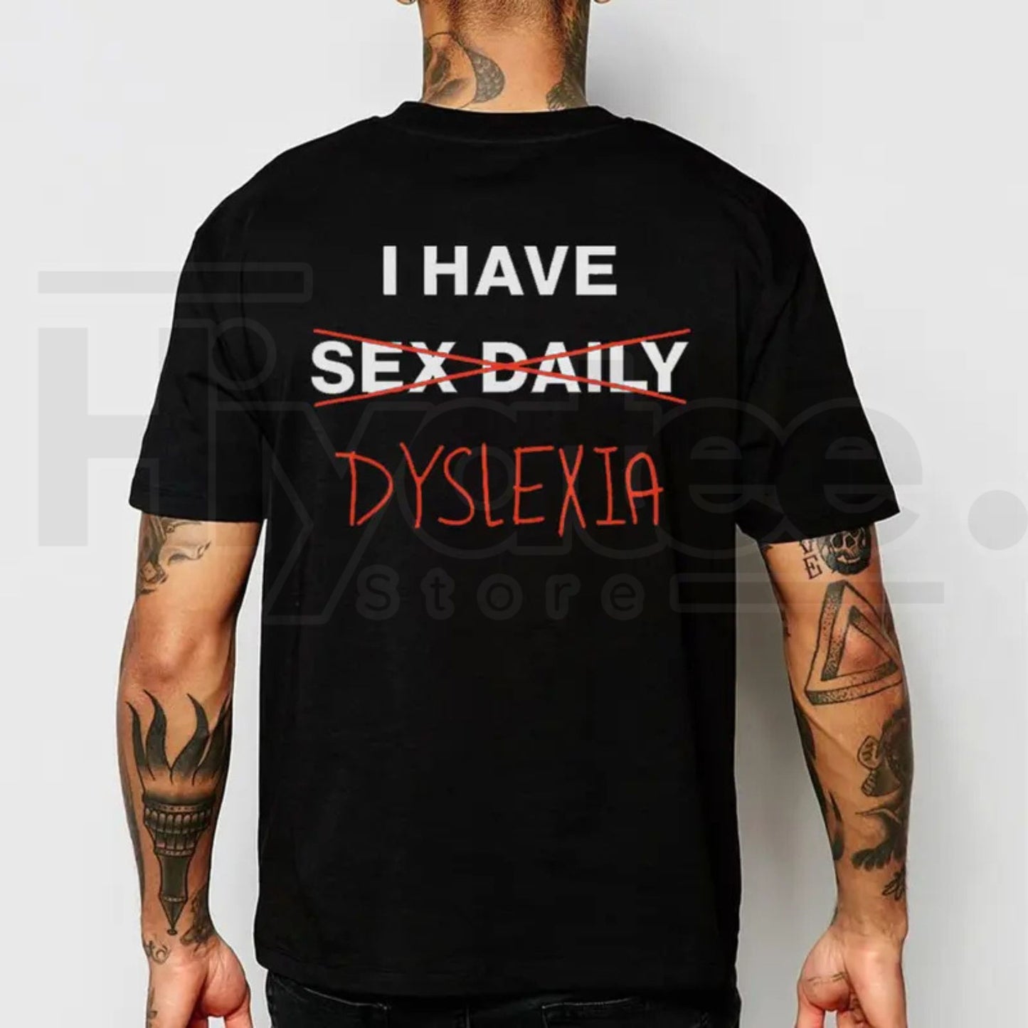 Comfort Colors I Have Dyslexia Graphic Shirt – Trendy Soft-Washed Ring-Spun Cotton Printed Tee