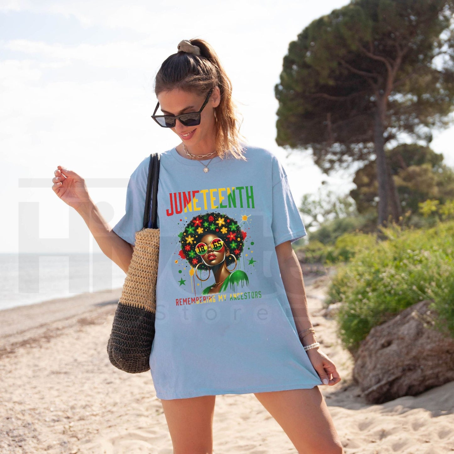 Juneteenth 1865 Women's T-Shirt – Stylish Freedom Day Spring Summer Tee