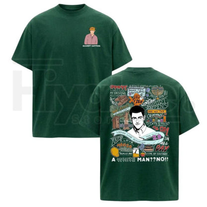 Schmidt Happens Quote T-Shirt – New Girl TV Show Vintage Graphic Tee