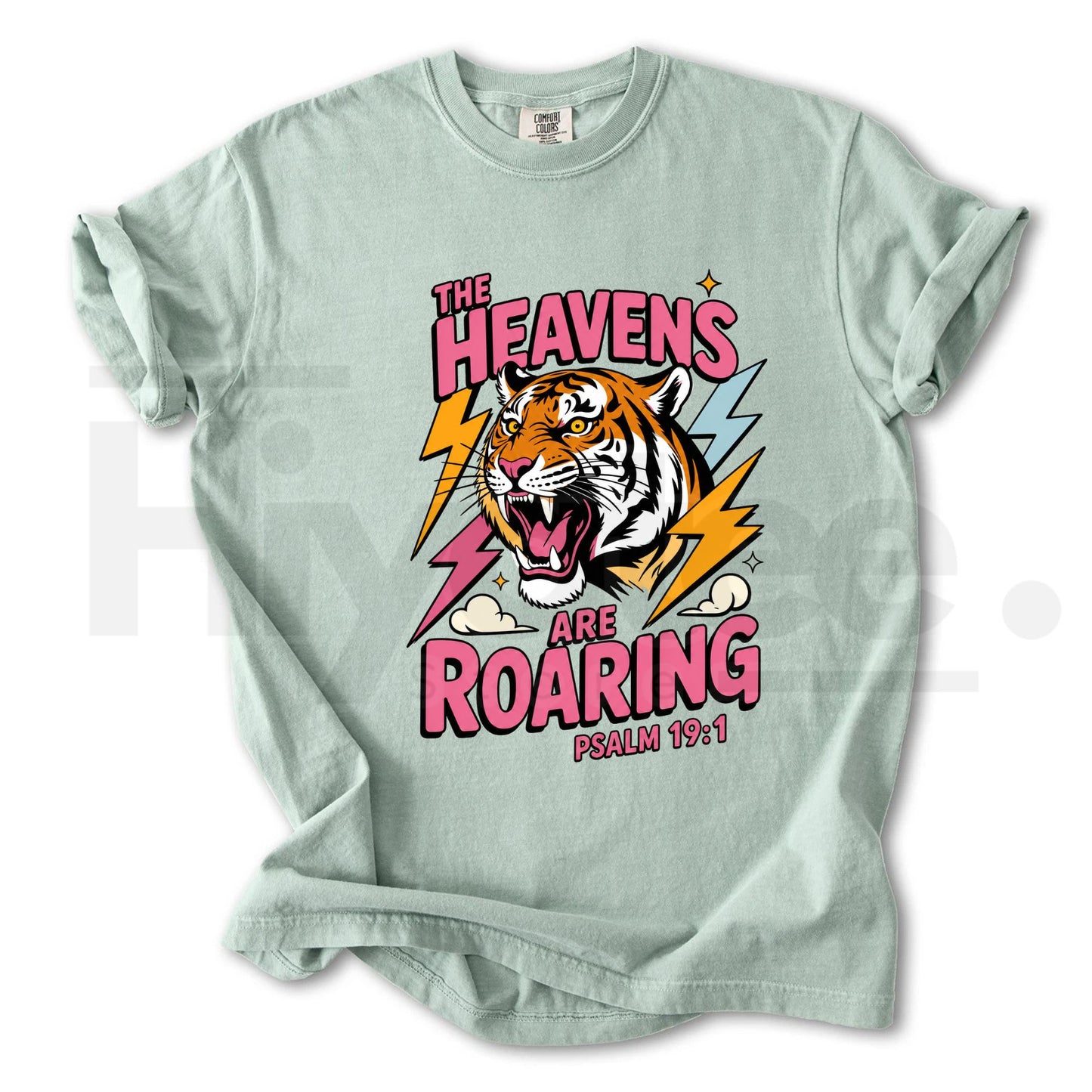 Roaring Heavens Heavy Cotton Unisex Graphic T-Shirt