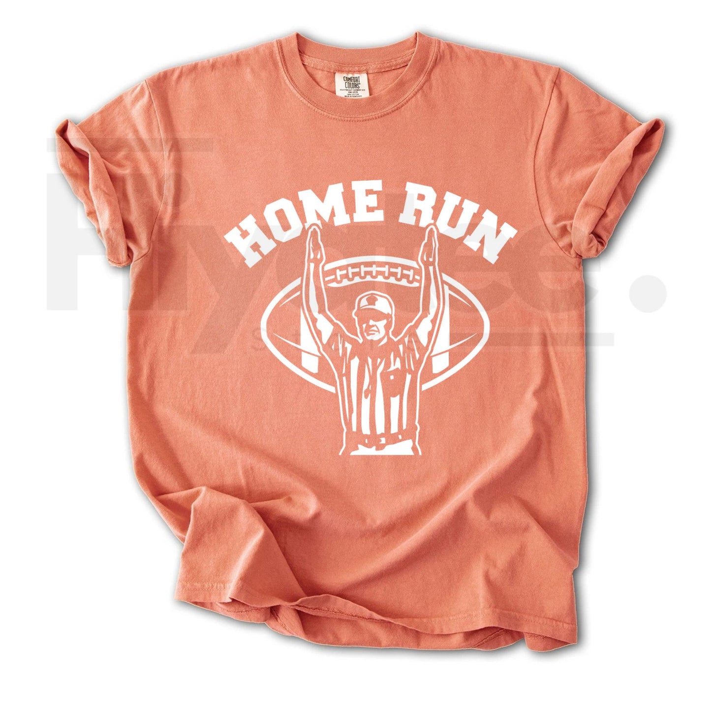 Funny Football Print Sports T-Shirt Heavy Cotton Unisex Graphic Tee